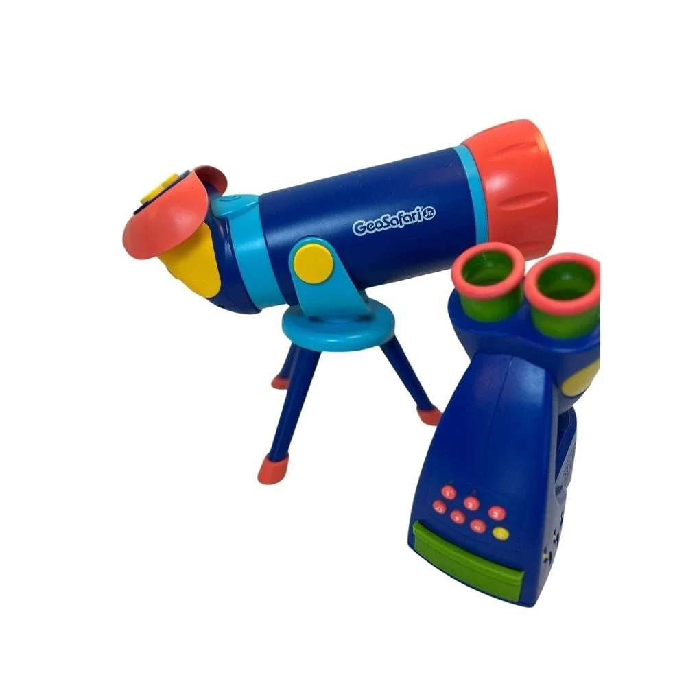 Educational Insights GeoSafari Jr Talking Microscope w/Slides and Telescope STEM